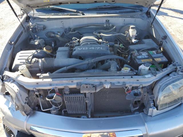 5TBRT34155S459380 - 2005 TOYOTA TUNDRA ACCESS CAB SR5 SILVER photo 11