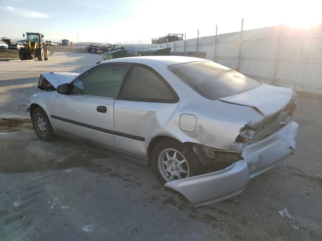 1HGEJ7120VL100764 - 1997 HONDA CIVIC HX SILVER photo 2