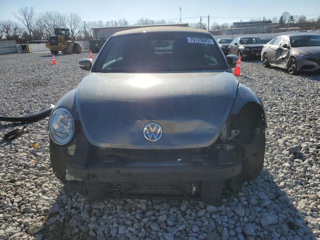 3VW5L7AT8EM809312 - 2014 VOLKSWAGEN BEETLE GRAY photo 5