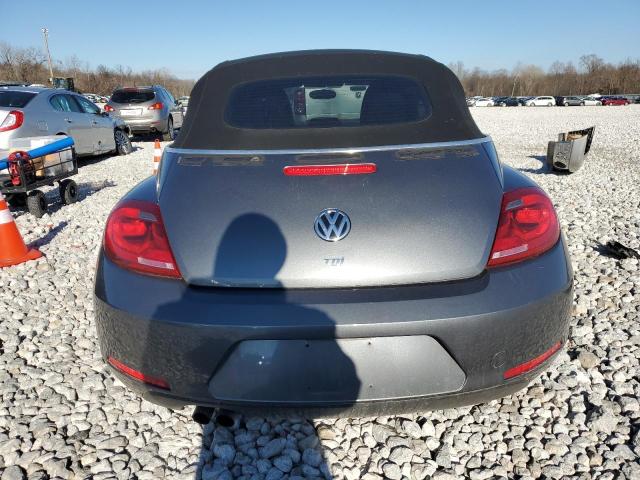 3VW5L7AT8EM809312 - 2014 VOLKSWAGEN BEETLE GRAY photo 6