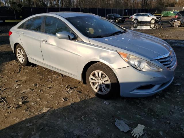 5NPEB4ACXBH179007 - 2011 HYUNDAI SONATA GLS BLUE photo 4