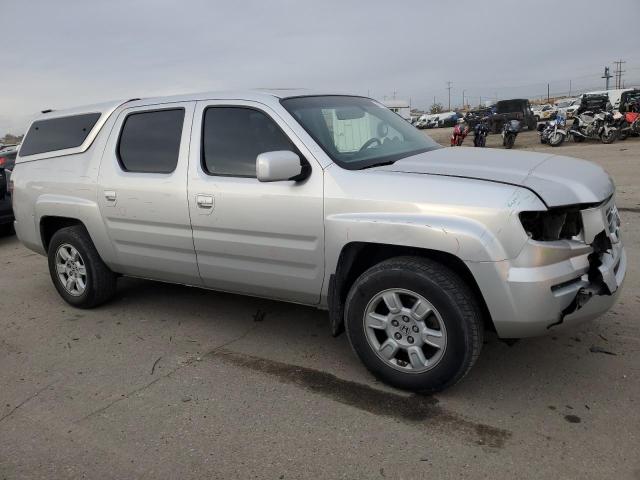 2HJYK16526H514390 - 2006 HONDA RIDGELINE RTL SILVER photo 4