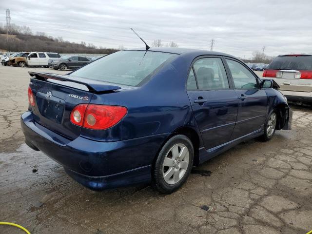 1NXBR32E27Z826145 - 2007 TOYOTA COROLLA CE BLUE photo 3