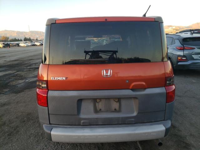 5J6YH28553L020359 - 2003 HONDA ELEMENT EX ORANGE photo 6