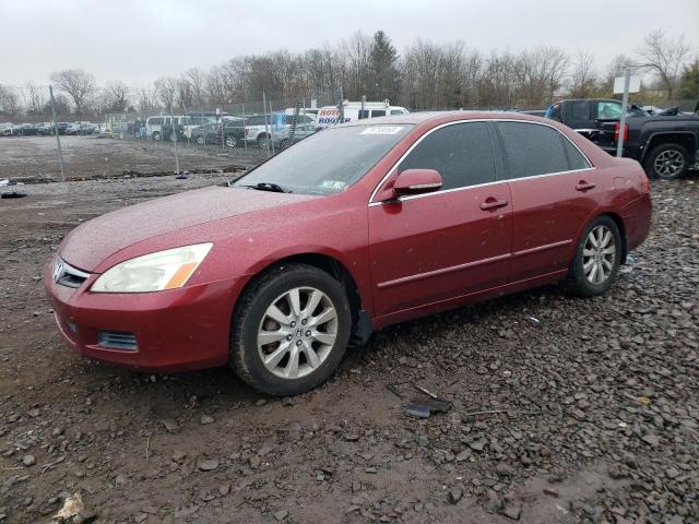 JHMCN36407C002395 - 2007 HONDA ACCORD HYBRID RED photo 1