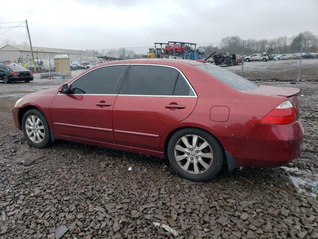 JHMCN36407C002395 - 2007 HONDA ACCORD HYBRID RED photo 2