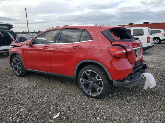 WDCTG4EBXKU002936 - 2019 MERCEDES-BENZ GLA 250 RED photo 2