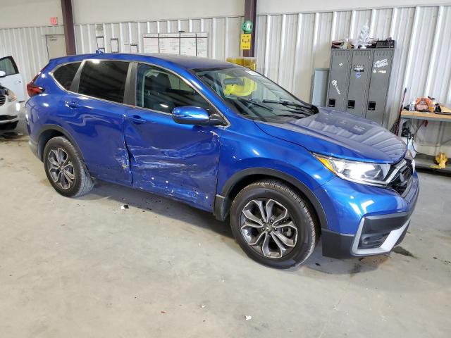 7FARW1H57LE010112 - 2020 HONDA CR-V EX BLUE photo 4