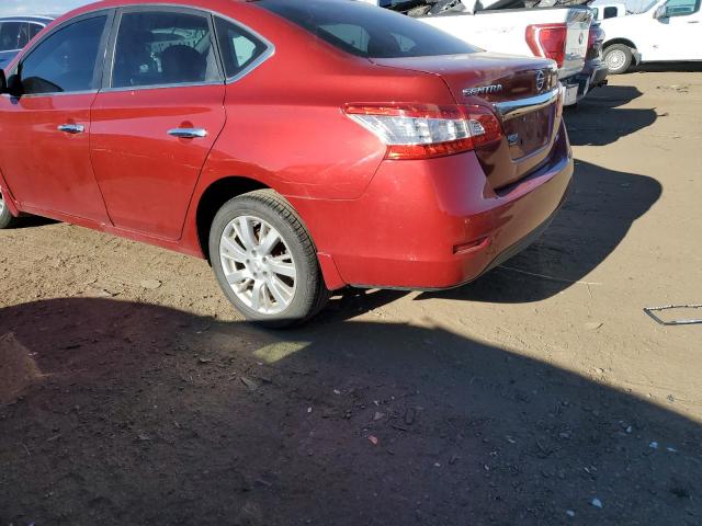 3N1AB7AP8EY278079 - 2014 NISSAN SENTRA S RED photo 2