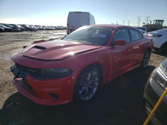 2C3CDXHG1NH161539 - 2022 DODGE CHARGER GT RED photo 1