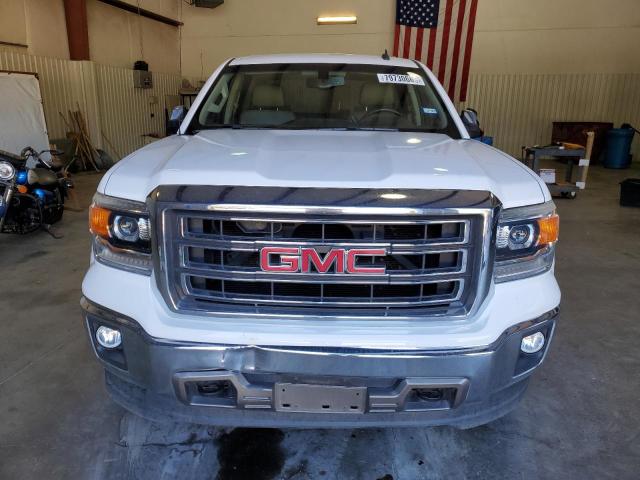 3GTP1VEC5EG239333 - 2014 GMC SIERRA C1500 SLT WHITE photo 5