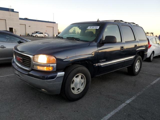 1GKEC13V76J119939 - 2006 GMC YUKON BLUE photo 1