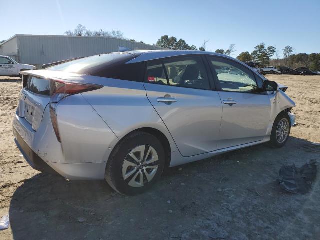 JTDKBRFU6H3569172 - 2017 TOYOTA PRIUS SILVER photo 3