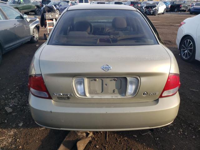 3N1CB51D62L670960 - 2002 NISSAN SENTRA XE BEIGE photo 6