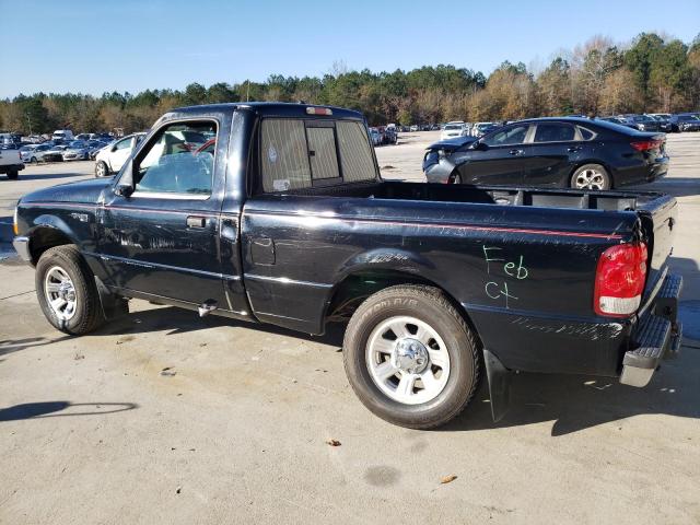 1FTYR10C2YPA45629 - 2000 FORD RANGER BLACK photo 2