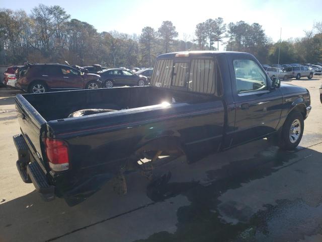 1FTYR10C2YPA45629 - 2000 FORD RANGER BLACK photo 3