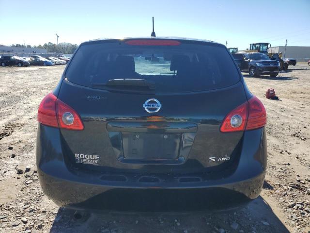 JN8AS58V48W110266 - 2008 NISSAN ROGUE S BLACK photo 6