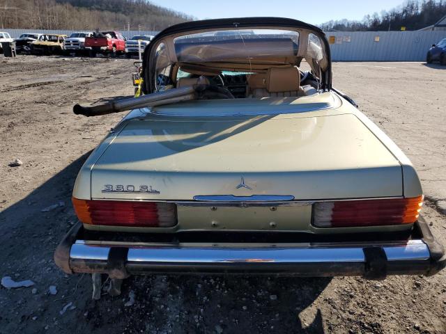 WDBBA45A6CB014488 - 1982 MERCEDES-BENZ 380 SL GREEN photo 10