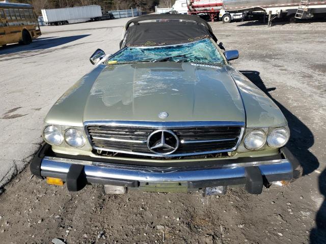 WDBBA45A6CB014488 - 1982 MERCEDES-BENZ 380 SL GREEN photo 5