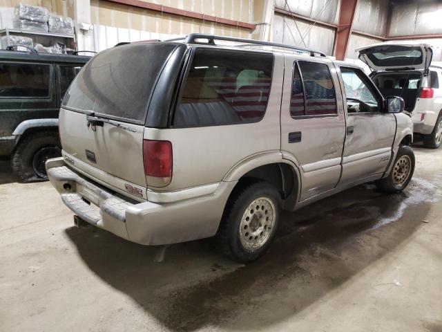 1GKDT13W412117783 - 2001 GMC JIMMY GOLD photo 3