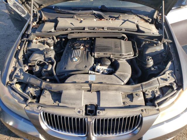 WBAVB73587VF53279 - 2007 BMW 335 I GRAY photo 11