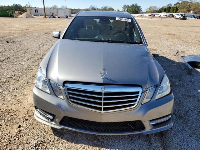 WDDHF5KB4CA603504 - 2012 MERCEDES-BENZ E 350 SILVER photo 5