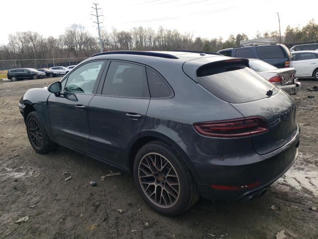 WP1AF2A59JLB71238 - 2018 PORSCHE MACAN TURBO GRAY photo 2