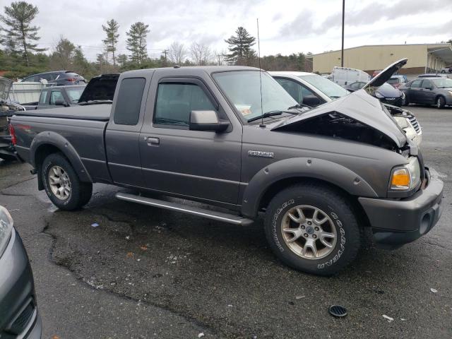 1FTLR4FE0APA14907 - 2010 FORD RANGER SUPER CAB GRAY photo 4