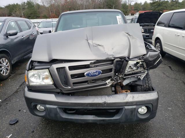 1FTLR4FE0APA14907 - 2010 FORD RANGER SUPER CAB GRAY photo 5