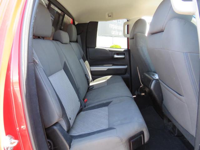 5TFUM5F13EX058055 - 2014 TOYOTA TUNDRA DOUBLE CAB SR/SR5 RED photo 6