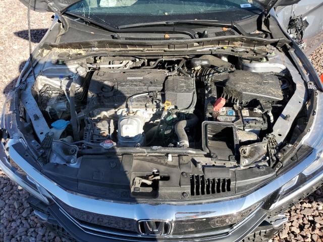 1HGCR2F86HA195525 - 2017 HONDA ACCORD EXL SILVER photo 11