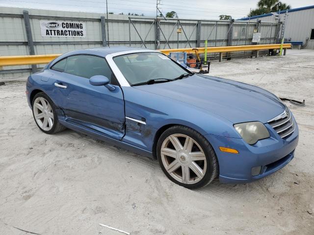1C3AN69L25X040511 - 2005 CHRYSLER CROSSFIRE LIMITED BLUE photo 4