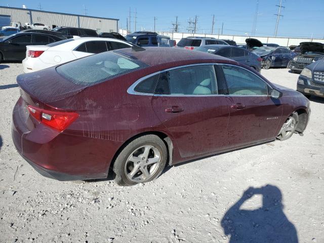 1G1ZB5ST8GF220993 - 2016 CHEVROLET MALIBU LS BURGUNDY photo 3