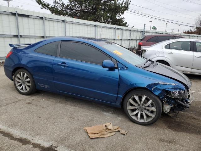 2HGFG2A56BH701234 - 2011 HONDA CIVIC SI BLUE photo 4