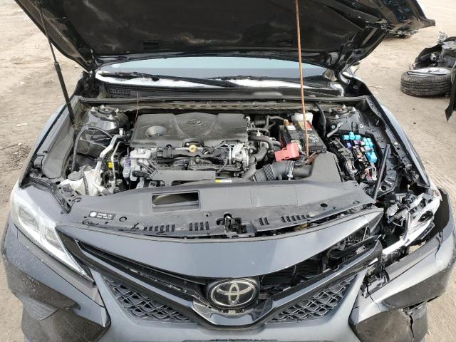 4T1B11HK4KU687301 - 2019 TOYOTA CAMRY L BLACK photo 11