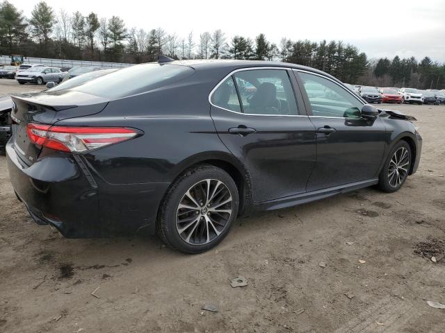 4T1B11HK4KU687301 - 2019 TOYOTA CAMRY L BLACK photo 3