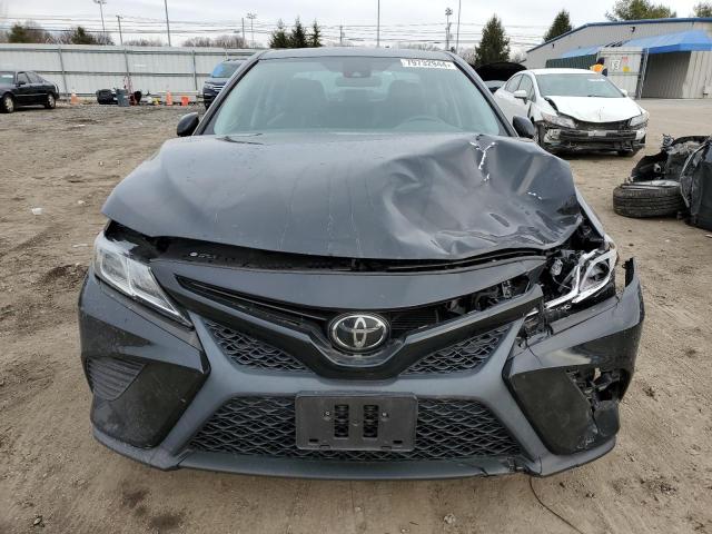 4T1B11HK4KU687301 - 2019 TOYOTA CAMRY L BLACK photo 5