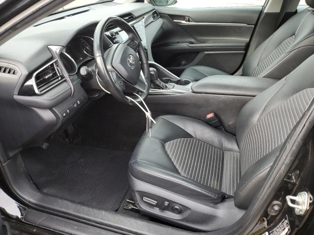 4T1B11HK4KU687301 - 2019 TOYOTA CAMRY L BLACK photo 7