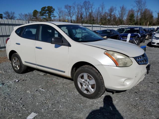 JN8AS5MV1CW387410 - 2012 NISSAN ROGUE S WHITE photo 4