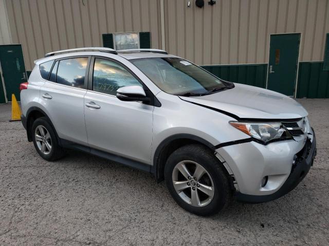 2T3RFREV3FW360625 - 2015 TOYOTA RAV4 XLE SILVER photo 4