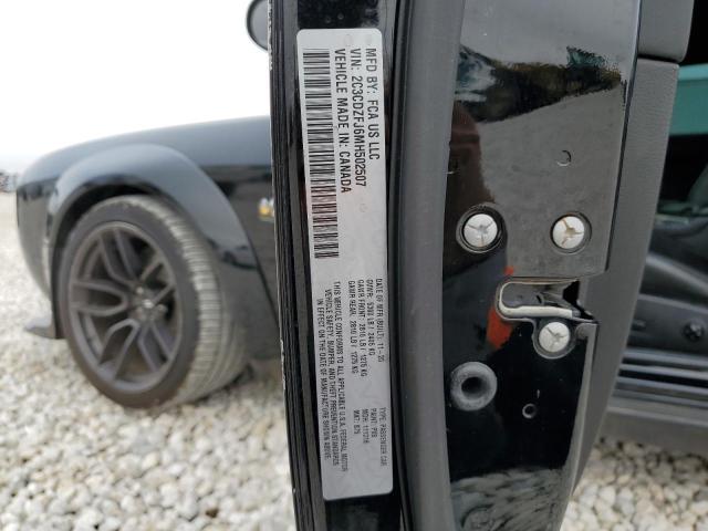 2C3CDZFJ6MH502507 - 2021 DODGE CHALLENGER R/T SCAT PACK BLACK photo 12