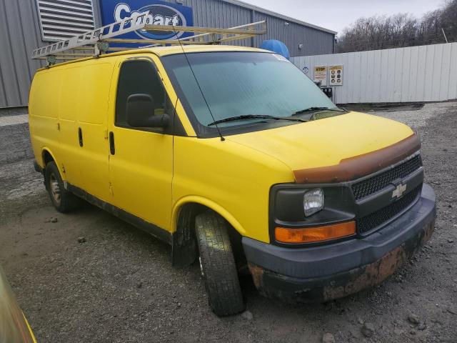 1GCHG35K181134032 - 2008 CHEVROLET EXPRESS G3 YELLOW photo 4