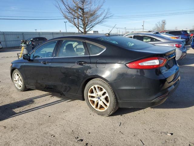 3FA6P0HD8GR307736 - 2016 FORD FUSION SE BLACK photo 2