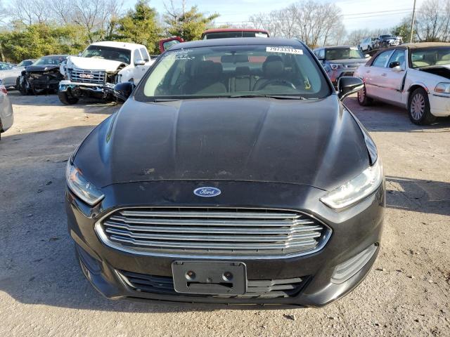 3FA6P0HD8GR307736 - 2016 FORD FUSION SE BLACK photo 5