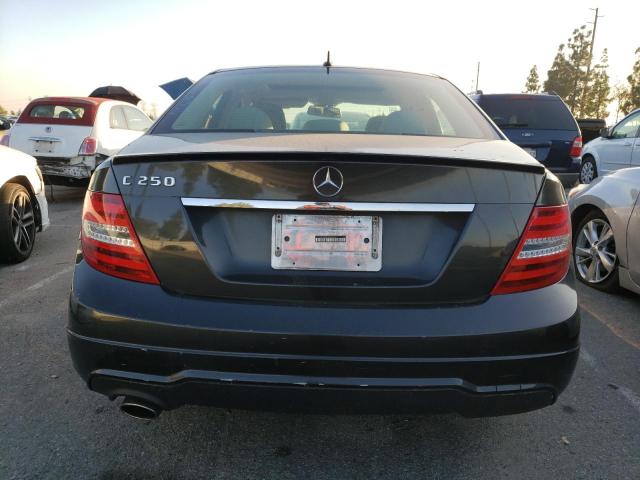 WDDGF4HB0DR264644 - 2013 MERCEDES-BENZ C 250 BLACK photo 6