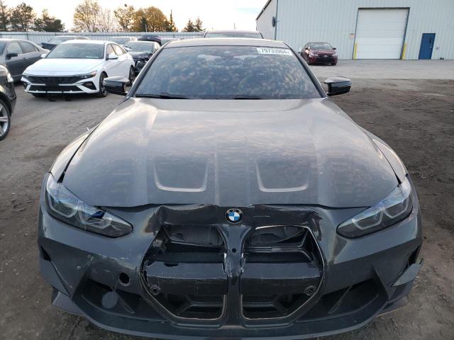 WBS43AZ0XNCH64490 - 2022 BMW M4 COMPETITION GRAY photo 5