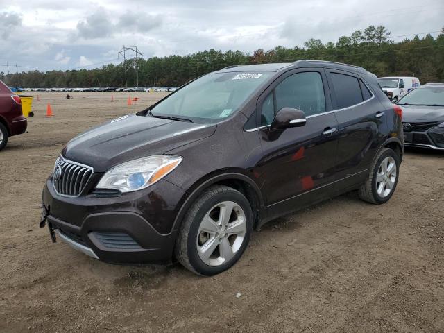 KL4CJASB2GB553417 - 2016 BUICK ENCORE MAROON photo 1