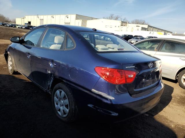 KMHDU46D48U560756 - 2008 HYUNDAI ELANTRA GLS BLUE photo 2