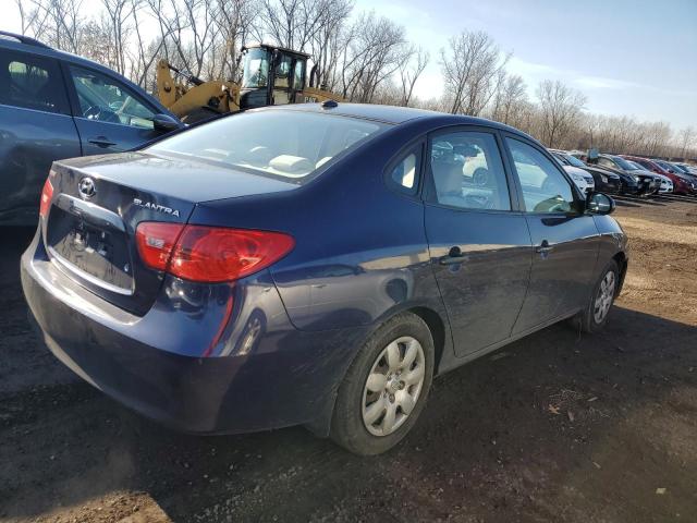 KMHDU46D48U560756 - 2008 HYUNDAI ELANTRA GLS BLUE photo 3