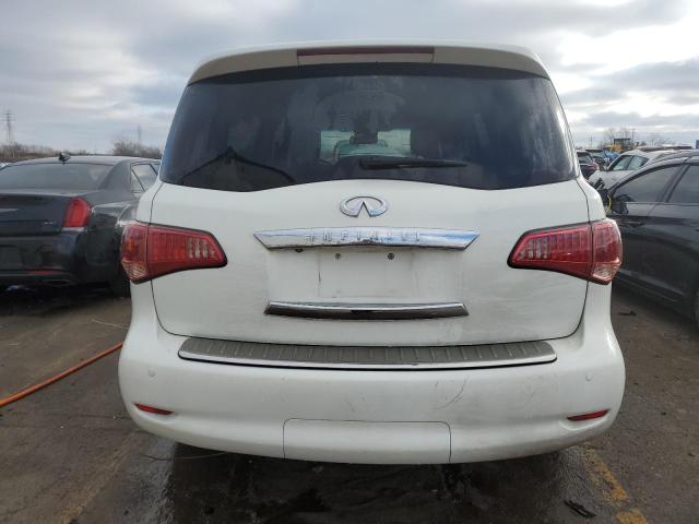 JN8AZ2NE0C9022644 - 2012 INFINITI QX56 WHITE photo 6